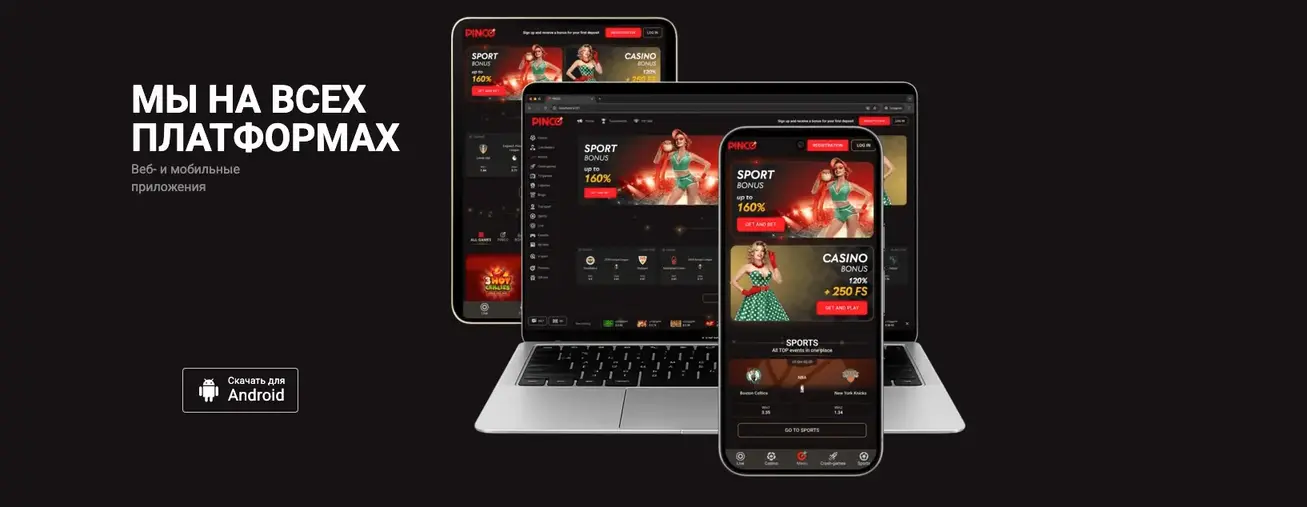 мобильное приложение Pinco